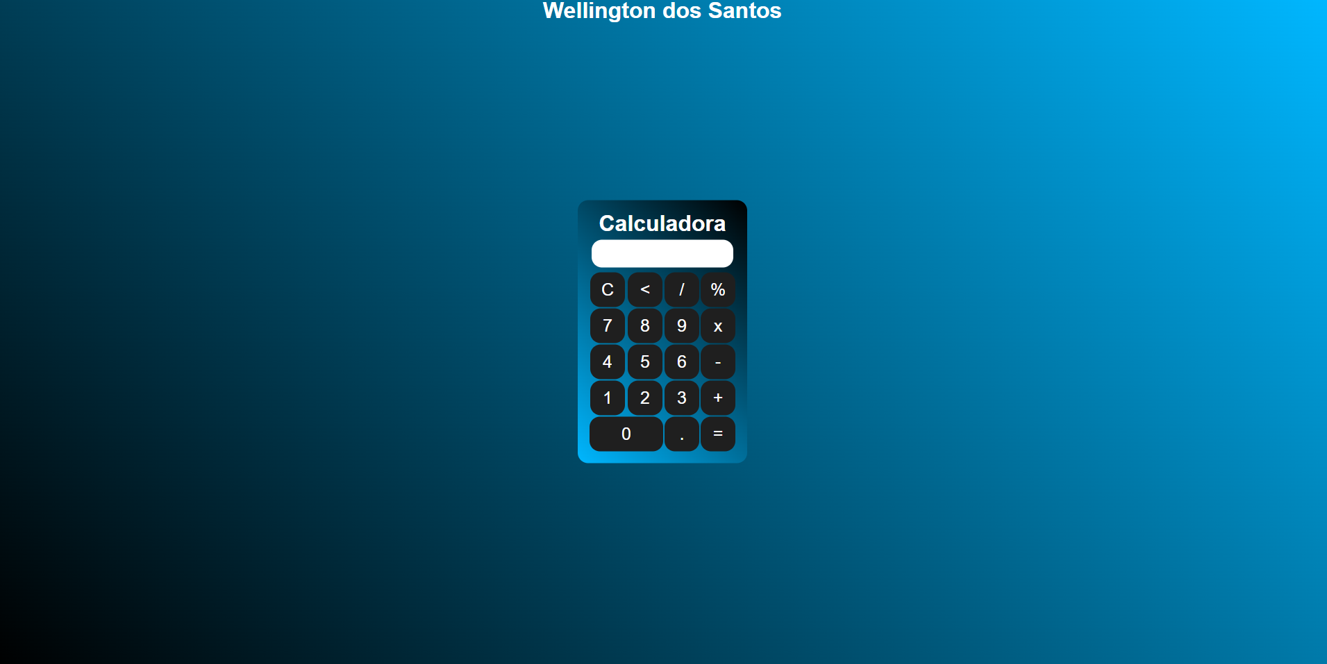 projeto calculadora