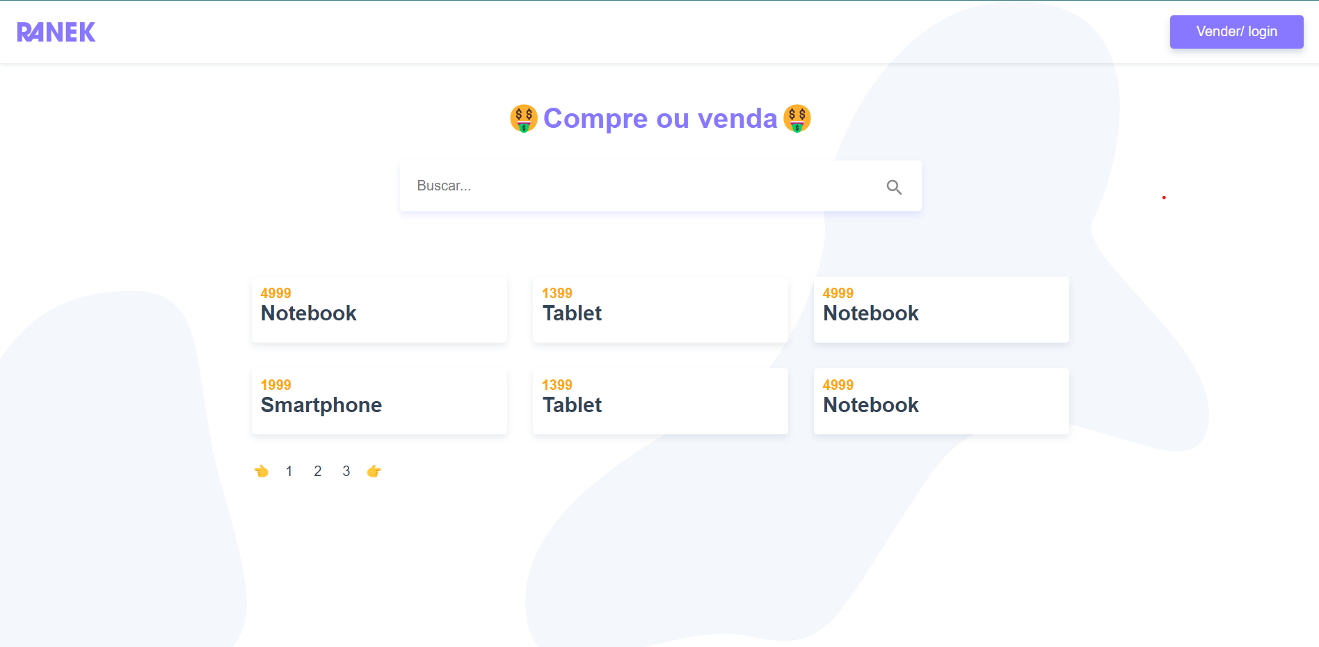projeto de venda